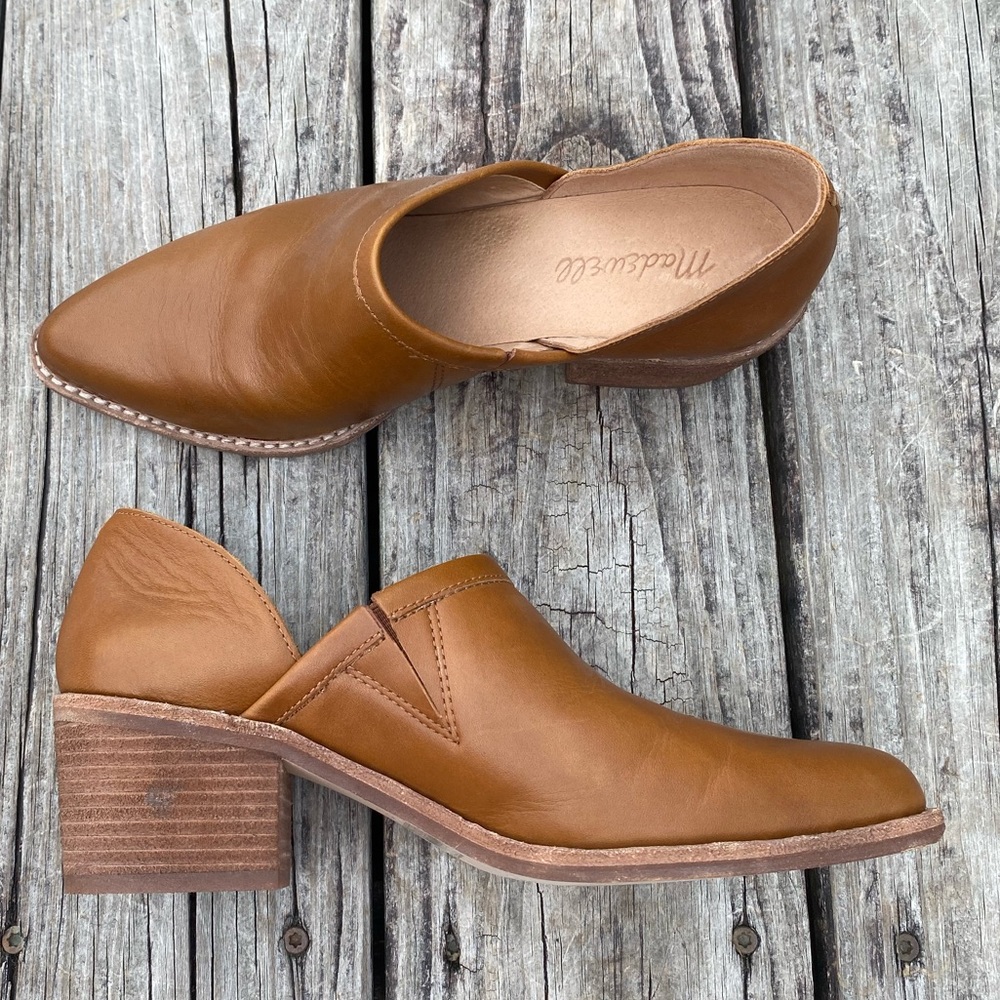 Madewell Brady Leather Booties
